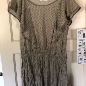 Hazel Starry Tunic Style Smock Dress